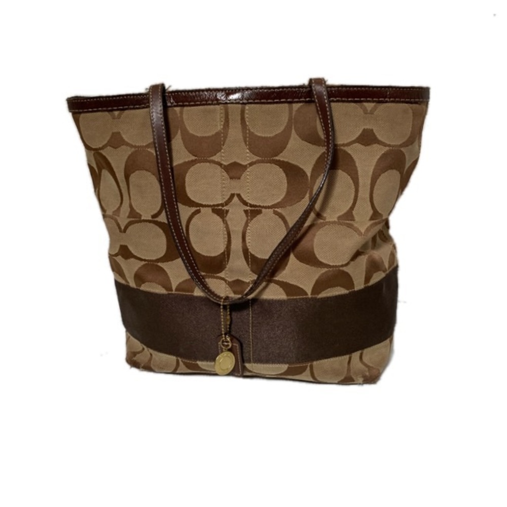 Coach Signature Stripe Bag J0668-10125